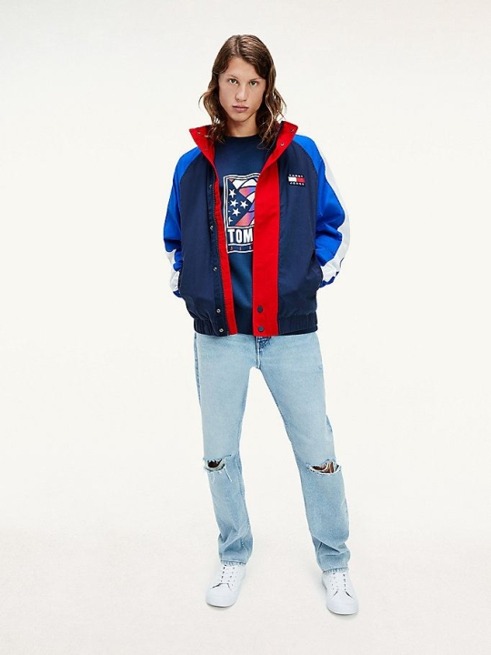 Tommy hilfiger hot sale multicolor jacket